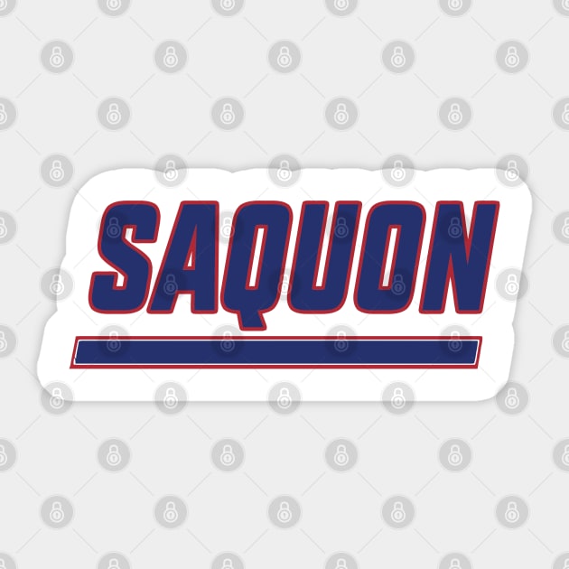 Saquon! Sticker by pralonhitam